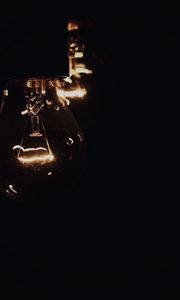 Preview wallpaper lamp, dark, glow
