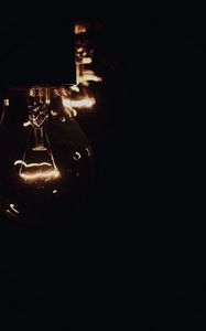 Preview wallpaper lamp, dark, glow