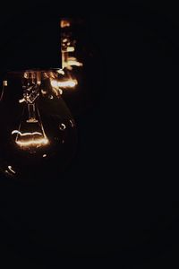 Preview wallpaper lamp, dark, glow