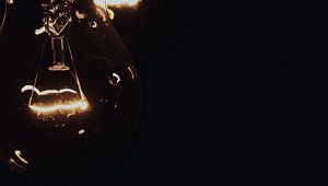 Preview wallpaper lamp, dark, glow