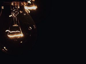 Preview wallpaper lamp, dark, glow