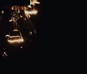 Preview wallpaper lamp, dark, glow