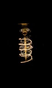 Preview wallpaper lamp, electricity, spiral, light