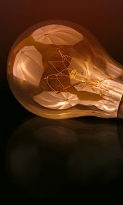 Preview wallpaper lamp, glass, reflection