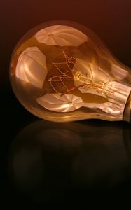 Preview wallpaper lamp, glass, reflection