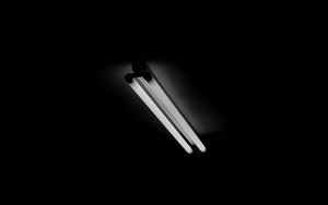 Preview wallpaper lamp, glow, bw