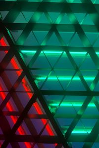 Preview wallpaper lamp, glow, mesh, metal