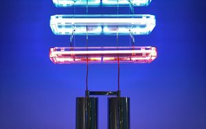 Preview wallpaper lamp, glow, neon, wall