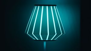 Preview wallpaper lamp, lamp shade, glow, lines, light