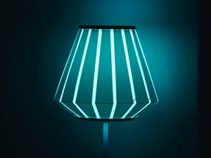 Preview wallpaper lamp, lamp shade, glow, lines, light