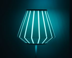 Preview wallpaper lamp, lamp shade, glow, lines, light