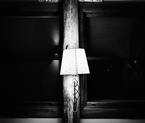 Preview wallpaper lamp, lampshade, bw, electricity, interior