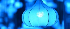 Preview wallpaper lamp, lampshade, lighting, blue