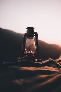 Preview wallpaper lamp, lantern, camping, blur