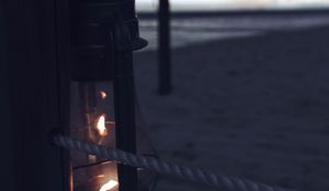 Preview wallpaper lamp, lantern, night, twilight, light
