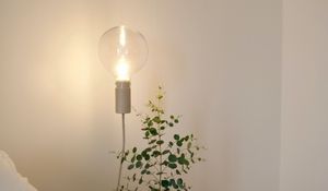 Preview wallpaper lamp, light bulb, branch, room, interior