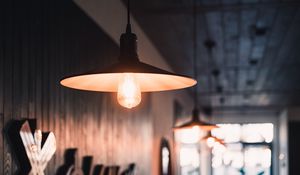 Preview wallpaper lamp, light bulb, lampshade, light, lighting