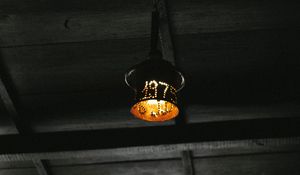 Preview wallpaper lamp, light, dark