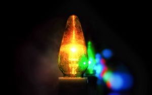 Preview wallpaper lamp, light, rainbow