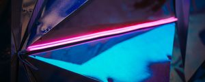Preview wallpaper lamp, neon, backlight, light, reflection