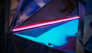 Preview wallpaper lamp, neon, backlight, light, reflection