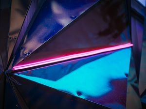 Preview wallpaper lamp, neon, backlight, light, reflection