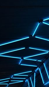 Preview wallpaper lamp, neon, glow, ceiling