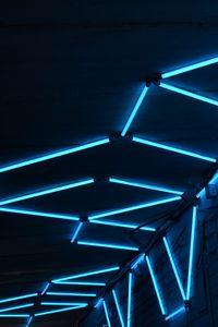 Preview wallpaper lamp, neon, glow, ceiling