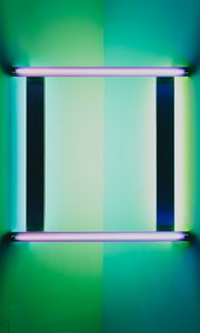 Preview wallpaper lamp, neon, glow, wall, room