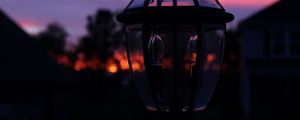 Preview wallpaper lamp, night, light, lighting