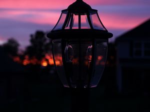 Preview wallpaper lamp, night, light, lighting