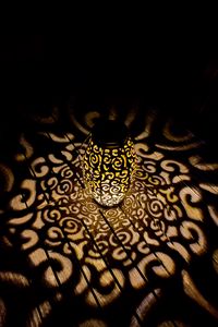 Preview wallpaper lamp, pattern, light, darkness