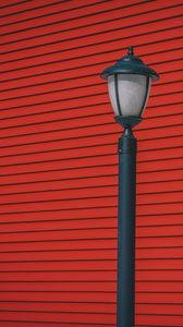 Preview wallpaper lamp post, minimalism, wall