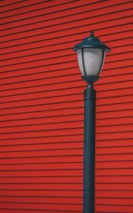 Preview wallpaper lamp post, minimalism, wall