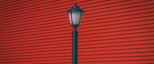 Preview wallpaper lamp post, minimalism, wall