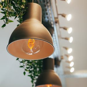 Preview wallpaper lamp, room, glow, branch