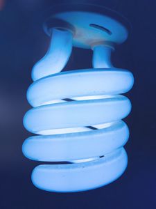 Preview wallpaper lamp, spiral, electricity, coil bulb