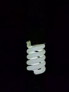 Preview wallpaper lamp, spiral, light, lighting, black background