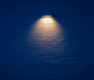 Preview wallpaper lamp, wall, brick, light, lighting