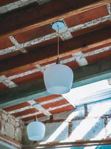 Preview wallpaper lamp, white, lighting, ceiling