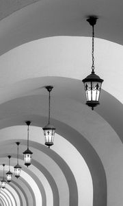 Preview wallpaper lamps, arches, light
