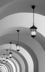 Preview wallpaper lamps, arches, light