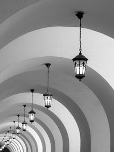 Preview wallpaper lamps, arches, light