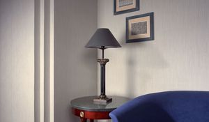 Preview wallpaper lamps, desk, wall, paintings, sofa
