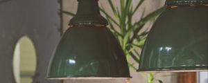 Preview wallpaper lamps, lampshades, green, iron, interior