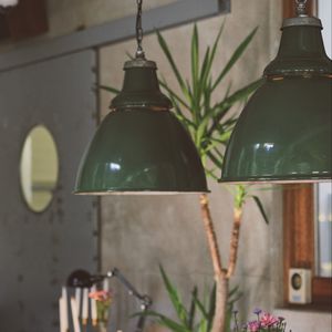 Preview wallpaper lamps, lampshades, green, iron, interior