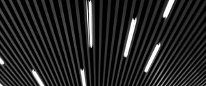 Preview wallpaper lamps, stripes, lighting, light, bw