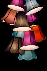 Preview wallpaper lampshade, lamp, lighting, multicolored