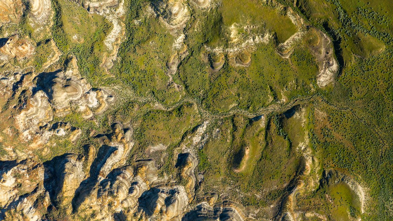 Wallpaper land, relief, surface, aerial view