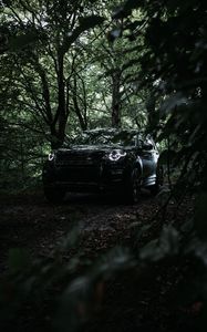 Preview wallpaper land rover, car, suv, front view
